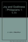 Joy and Godliness  Philippians 1 111