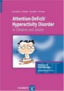 AttentionDeficit/Hyperactivity Disorder in Children and Adults