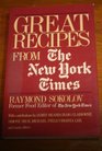 New York Times Great Recipes N