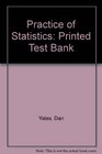 Practice of Statistics Printed Test Bank