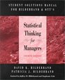 Statistical Thinking for Managers