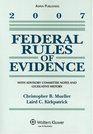 Federal Rules of Evidence 2007 Statutory Supplement