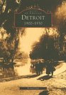 Detroit 19001930