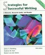 Strategies for Successful Writing A Rhetoric Research Guide and Reader