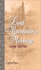 Lord Ravensden's Marriage (Steepwood Scandal, Bk 1) (Harlequin Historical, No 93)