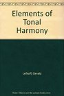 Elements of Tonal Harmony