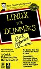 LINUX for Dummies Quick Reference