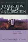 Recognition Gratitude  Celebration