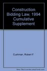 Construction Bidding Law 1994 Cumulative Supplement