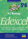A2 Biology Edexcel Units 5  6 Genetics Evoloution and Biodiversity  Synoptic and Practical Assessment