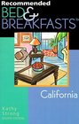 Recommended Bed  Breakfasts California