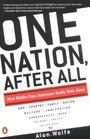 One Nation After All  What Americans Really Think About God Country Family Racism Welfare Immigration Homosexuality Work The Right The Left and Each Other