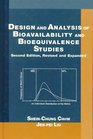 Design and Analysis of Bioavailability and Bioequivalence Studies  3