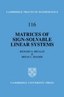 Matrices of SignSolvable Linear Systems