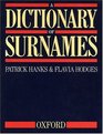 A Dictionary of Surnames