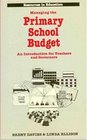 Managing the Primary School Budget