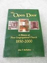 The open door A history of First Congregational Church 18502000 Appleton Wisconsin