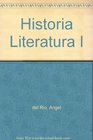 Historia Literatura I