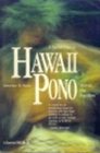 Hawaii Pono  A Social History