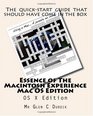 Essence of The Macintosh Experience OS X Edition