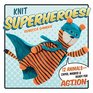 Knit Superheroes 12 AnimalsCaped Masked  Ready for Action