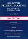 Selected Federal Taxation Statutes  Regulations with Motro Tax Map 2012