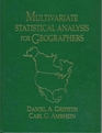 Multivariate Statistical Analysis for Geographers