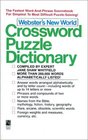 Webster'S New World Crossword Puzzle Dictionary  Third Edition