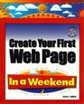 Create Your First Web Page In a Weekend