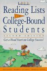 Arco Reading Lists for CollegeBound Students