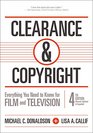 Clearance  Copyright 4th Edition Everything You Need to Know for Film and Television