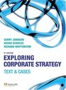 Exploring Corporate Strategy Text  Cases with Companion Website Student Access Card
