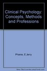Clinical Psychology Concepts Methods  Professions