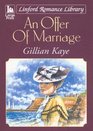 An Offer of Marriage