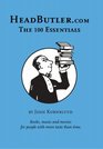 HeadButlercom The 100 Essentials Books music and movies for people with more taste than time
