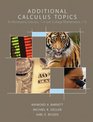 Additional Calculus Topics