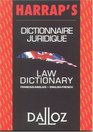 Dictionnaire juridique franaisanglais / anglaisfranais  Law Dictionary FrenchEnglish/EnglishFrench