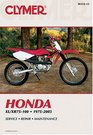 Honda Xl/Xr75100 19752003