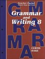 Stephen Hake Grammar and Writing  Grade 8 Teacher Packet
