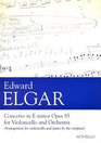 Edward Elgar Concerto In E Minor Opus 85