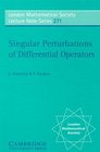 Singular Perturbations of Differential Operators  Solvable Schrdingertype Operators
