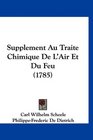 Supplement Au Traite Chimique De L'Air Et Du Feu