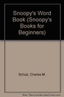 Snoopy's Word Book