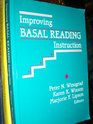 Improving Basal Reading Instruction
