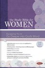 The Study Bible for Women NKJV Large Print Edition Hardcover Indexed