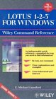 Lotus 123 for Windows Wiley Command Reference