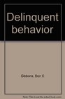Delinquent Behaviour