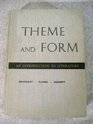 Theme and Form An Introduction to Literature