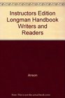Instructors Edition Longman Handbook Writers and Readers
