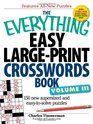 The Everything Easy LargePrint Crosswords Book 150 more easy to read puzzles for hours of fun